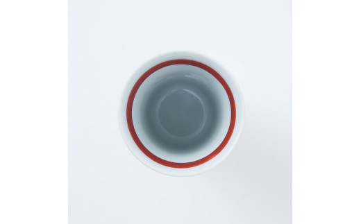 【伊万里焼】伊万里陶苑 朱ぶどう柄フリーカップ 070-H965