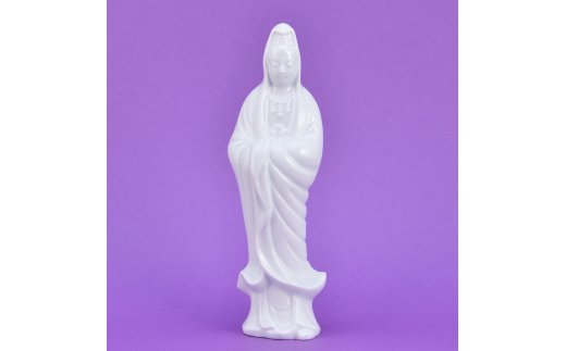 【伊万里焼】観音 インテリア 置物 025-H666