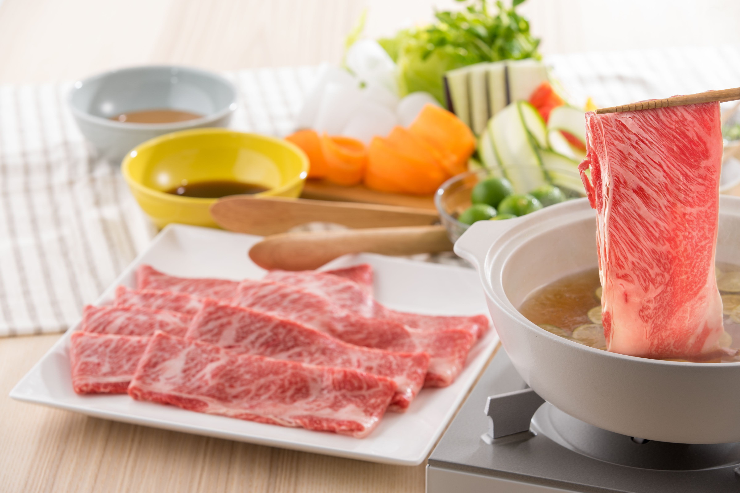 伊万里牛牛しゃぶ 300g 2人前 だし ぽん酢 ごまダレ ちゃんぽん麺 セット 158-J2160