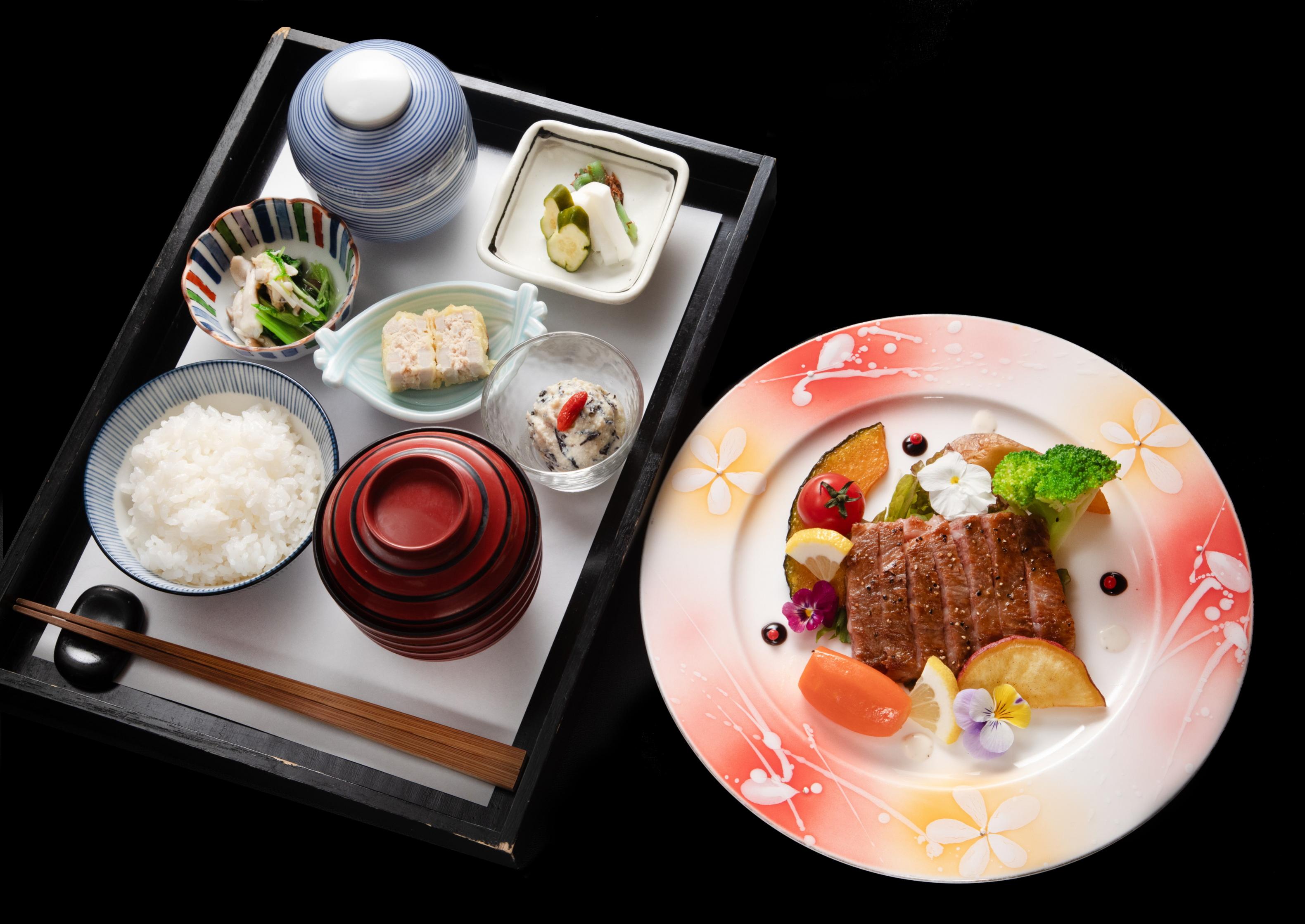 【櫓庵治】伊万里牛ステーキランチ膳（1名様） 064-K175