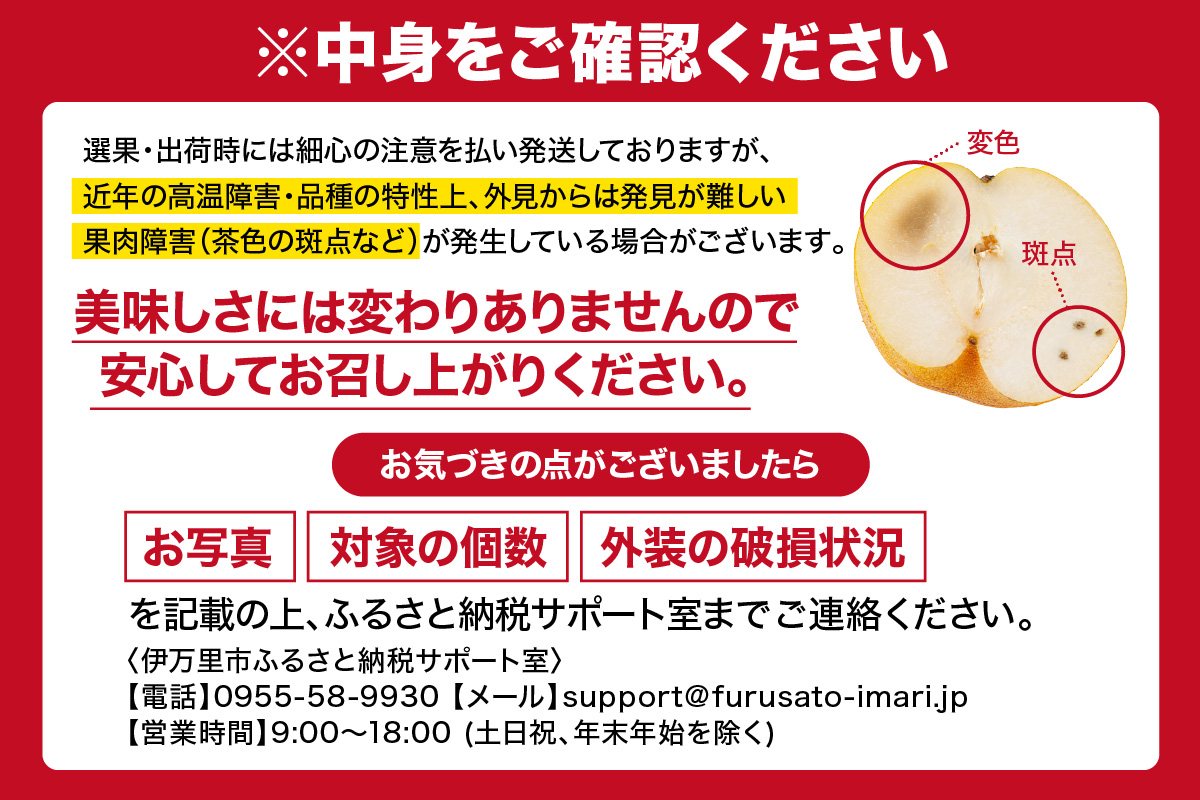 【2026年産先行予約】伊万里梨 「豊水」 約5kg ご自宅用におすすめ 178-B939