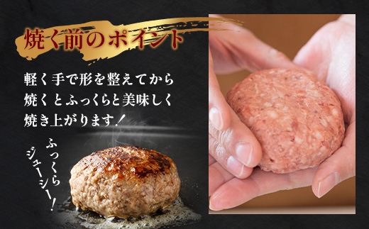 お肉屋さんの佐賀牛入り 国産 生ハンバーグ 計1.2kg (120g×10個) 国産 牛肉 豚肉 100％ 使用 個包装 ハンバーク 冷凍 小分け 真空パック お弁当 惣菜 冷凍食品 おかず ふるさと納税 佐賀県 鹿島市 佐賀牛【2026年3月より順次発送】