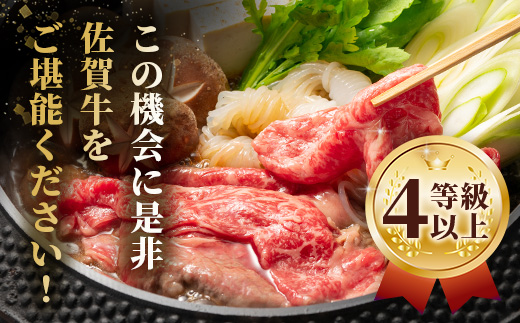 【まだ間に合う 年内配送】佐賀牛 ロース （薄切り・焼肉）セット 各400g 合計800g F-73 牛肉 牛 肉 やきにく 焼き肉 しゃぶしゃぶ すき焼き 正月 お正月 大晦日