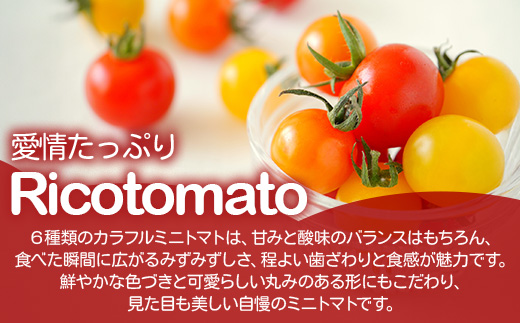 ãå
è¡äºçŽã ãã«ãã¡ãã¡ãŒã ã«ã©ãã«ããããã çŽ1kg ãRicotomato ãšããã«ãªããããã B-280