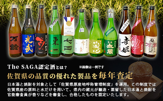 【定期便】【１２ヶ月】TheSAGA認定酒 おたのしみ定期便【毎月1回720ml×2本を計12回お届け】T-6