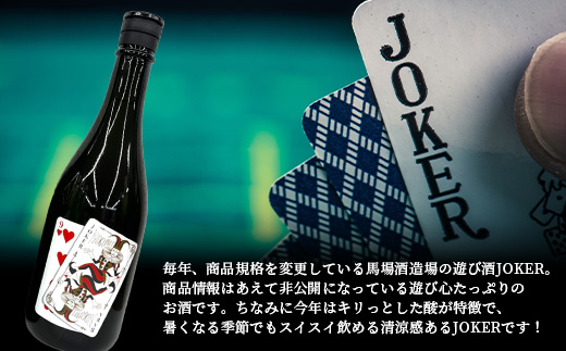 B-243【希少】鹿島の酒「能古見」JOKER・純米吟醸中取りセット