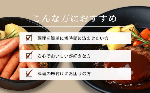 ハンバーグ ウインナー スパイス のお役立ち セット 芳寿豚 SPF豚 国産 佐賀県 鹿島市 B-401