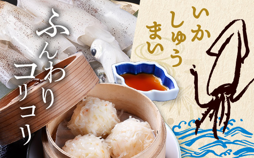 逸品｜いかしゅうまい10個入×2P｜贅沢ないかの旨みたっぷり！｜本格シュウマイ｜冷凍配送・簡単調理｜佐賀県鹿島市｜送料無料　A-195