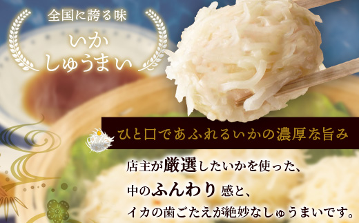 逸品｜いかしゅうまい10個入×2P｜贅沢ないかの旨みたっぷり！｜本格シュウマイ｜冷凍配送・簡単調理｜佐賀県鹿島市｜送料無料　A-195