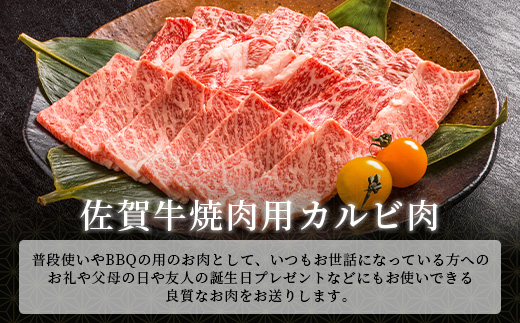 佐賀牛　もりもりカルビ肉（焼き肉用）定期便６回コース　総重量６kg 