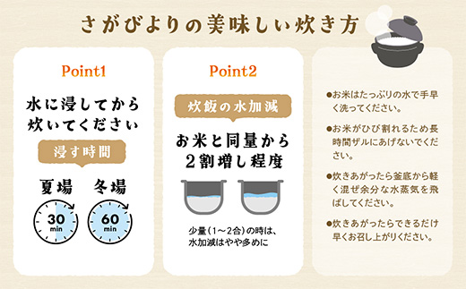さがびより 新米 令和7年産 佐賀県産 10kg 玄米【15年連続 特A評価】B-21