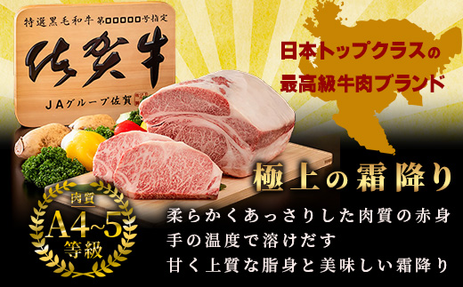 佐賀牛 サーロインステーキ 250g×4枚 計1000g ブランド牛 ステーキ 精肉 E-185