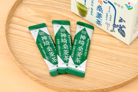 神埼桑菱茶(3g×30包)×4箱【健康 桑 菱 ポリフェノール 無添加 無着色 ノンカフェイン】(H066123)