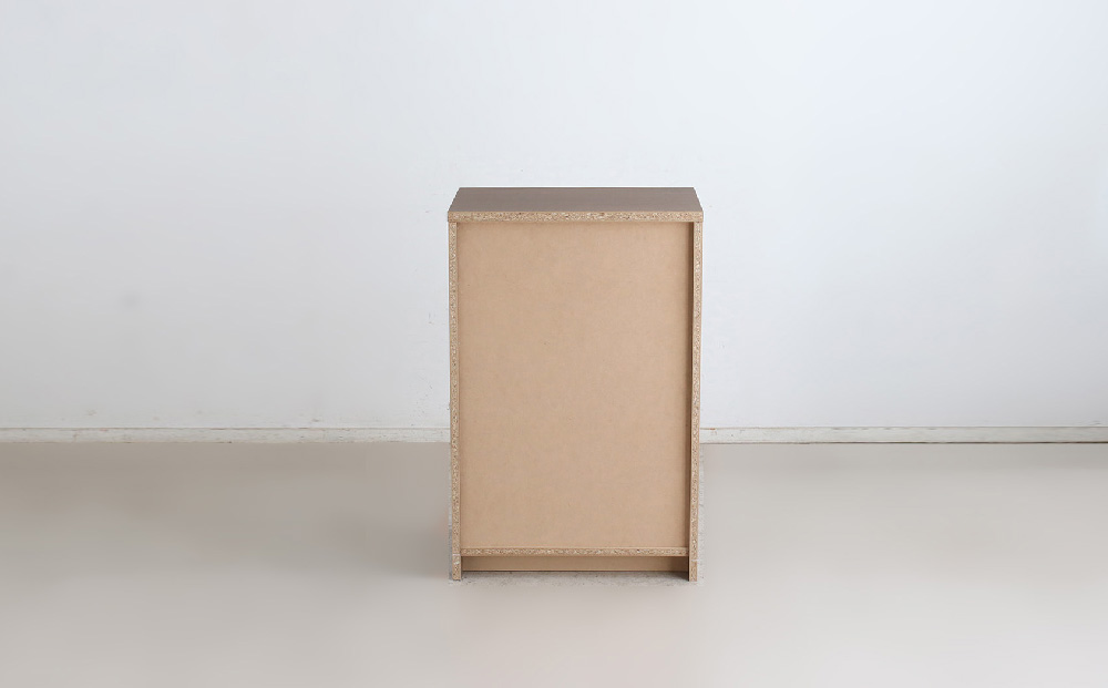 【東馬家具】カンザス 60チェスト BR【木目 天然素材 6段 グラデーション 収納力 上質 棚 完成品】(H060634)