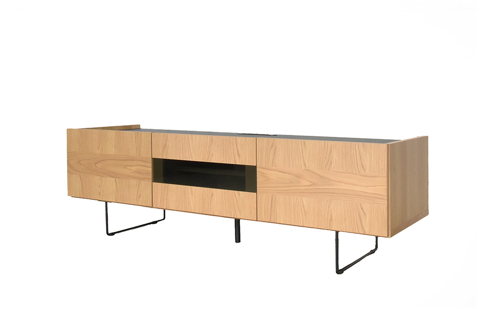 ルト 150 ローボード NA【ナチュラル 完成品 木目 オーク調 テレビ台 シンプル】(H062396)