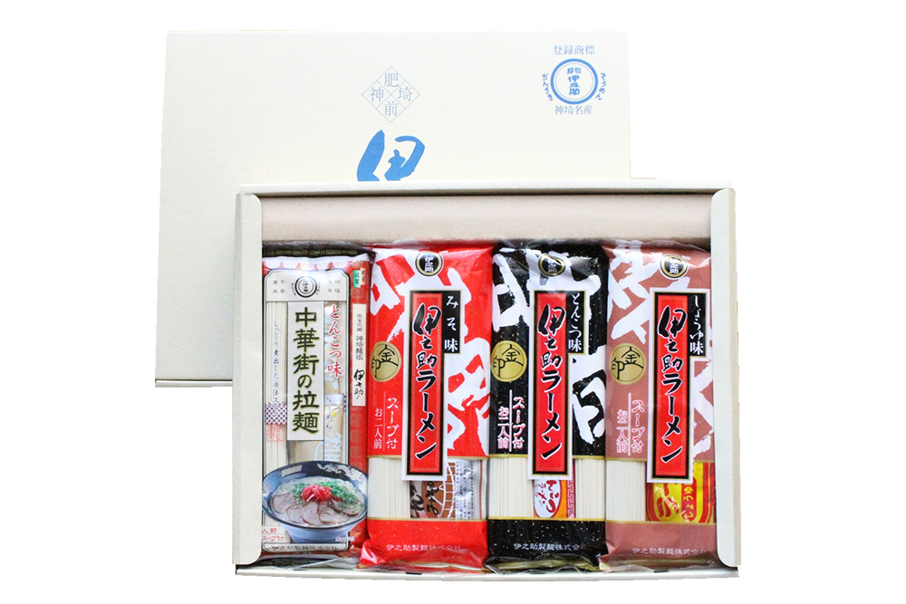 伊之助ラーメンセット(乾麺)【お中元 お歳暮 即席めん インスタント アウトドア 簡単】(H019101)