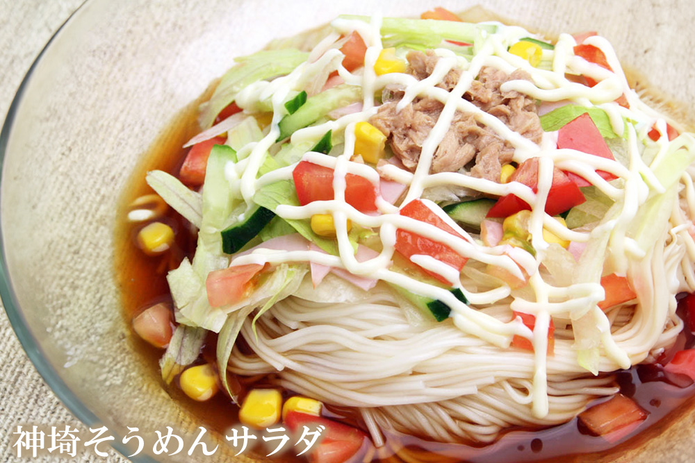 佐賀県特産品 神埼そうめん 3入 【そうめん 乾麺 佐賀県特産品 御中元 夏 自家用】(H014142)