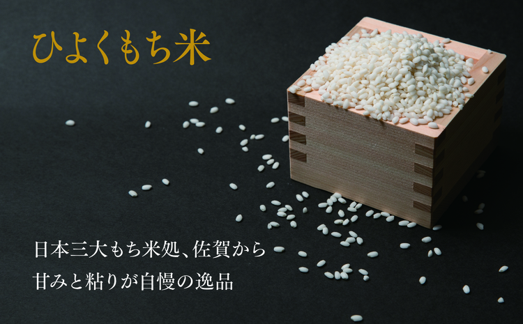 令和6年産 佐賀県産ひよくもち米10kg 【もち米 餅米 ヒヨクモチ 10kg 年末 餅つき 赤飯 おこわ おはぎ】(H015186)