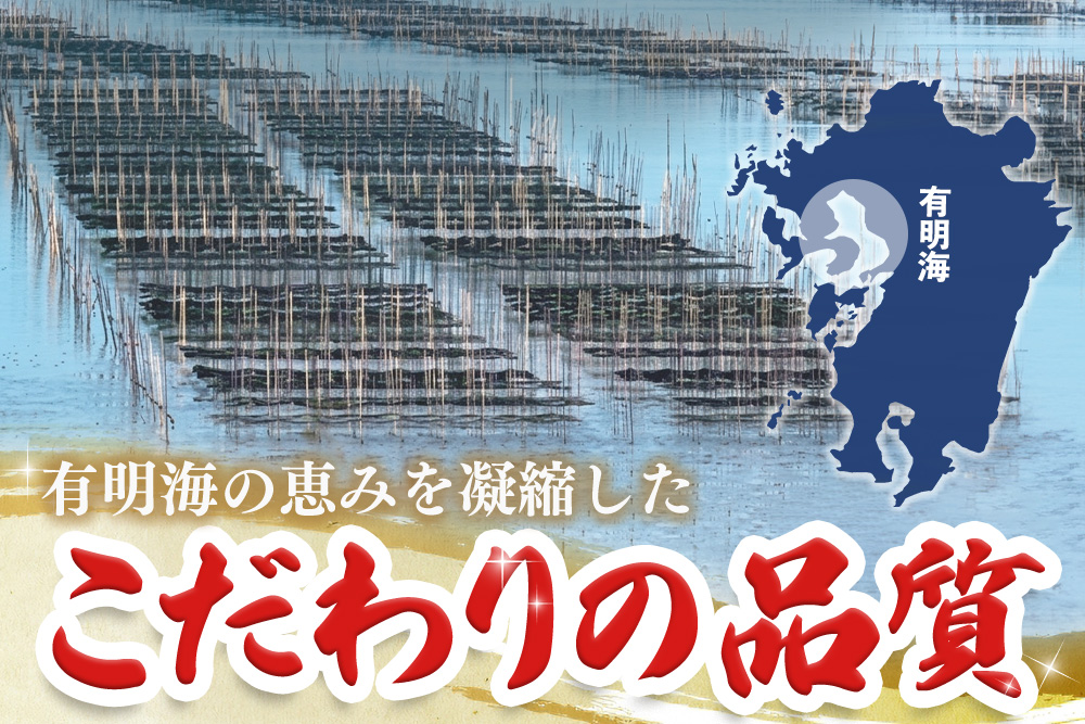 【スピード発送】初摘み海苔 K-48【のり パリッと 有明海産 旨味 塩味 味付 焼き 極上 絶品 無添加 ミネラル 天然塩】(H029124)