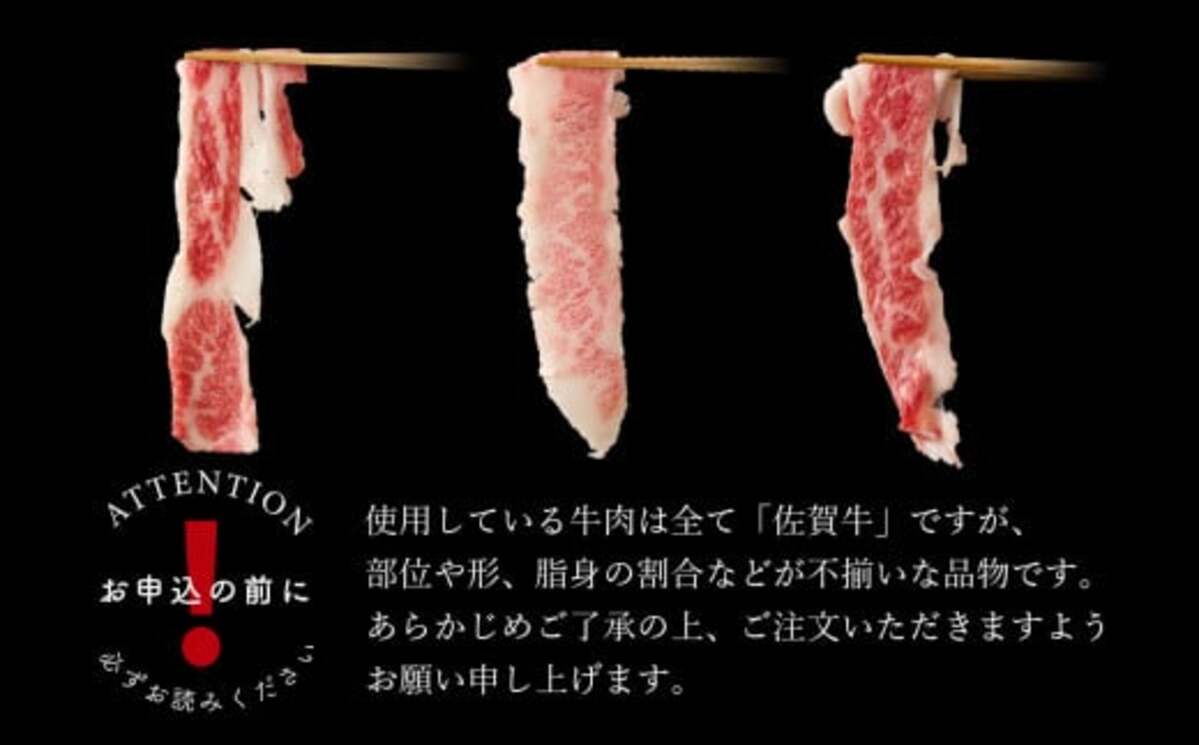 【2月発送】【訳あり】佐賀牛切り落とし1,000g(H106114)