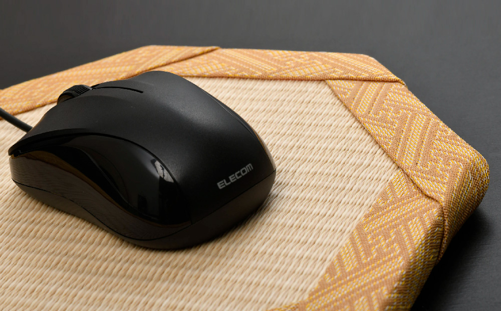 風水 八角形ミニ畳 【八角形 風水 健康運 金運 開運 邪気払い 和紙表 撥水加工 変色しづらい 手作り 卓上 おしゃれ マウスパッド 小物】(H075112)