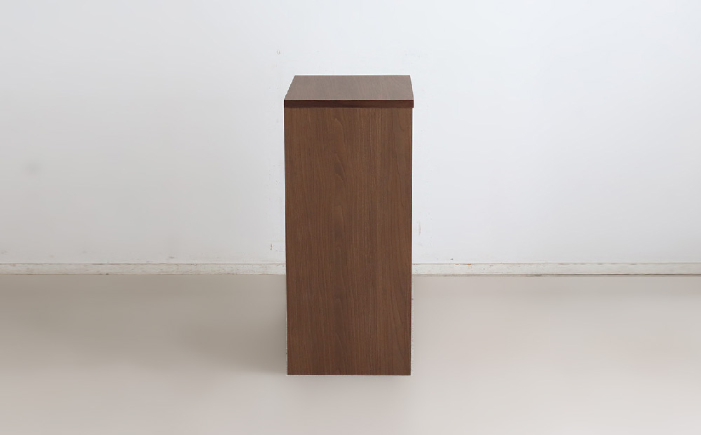 【東馬家具】カンザス 90チェスト BR【木目 天然素材 6段 グラデーション 収納力 上質 棚 完成品】(H060635)