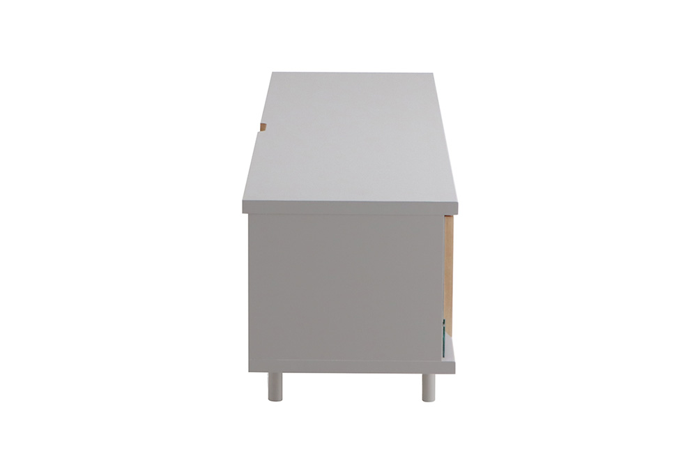 【東馬家具】カクトTV 150 NA【テレビ台 北欧 リビング 収納 おしゃれ 国産】(H060695)