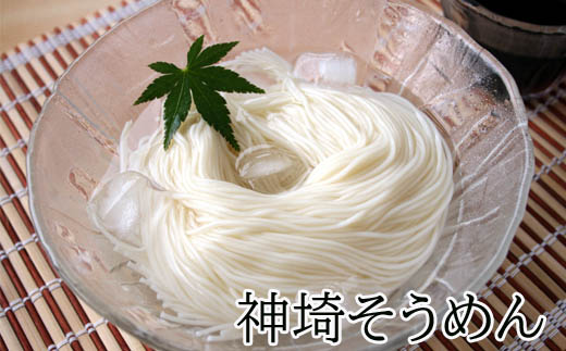 佐賀県特産品 神埼そうめん 3入 【そうめん 乾麺 佐賀県特産品 御中元 夏 自家用】(H014122)