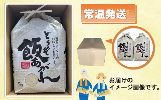 【令和6年産 新米先行受付】さがびより 無洗米 5kg×2【米 お米 コメ 無洗米 おいしい ランキング 人気 国産 ブランド お得 地元農家】(H061279)