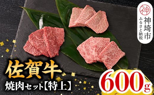 【4月発送】牧場直送 佐賀牛焼肉セット(特上) (H106140)