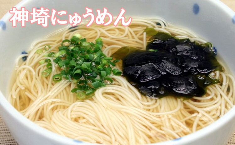 神埼めんセット 10入 【麺 そうめん ささっとうどん にゅうめん 即席ラーメン 特産品】(H014104)