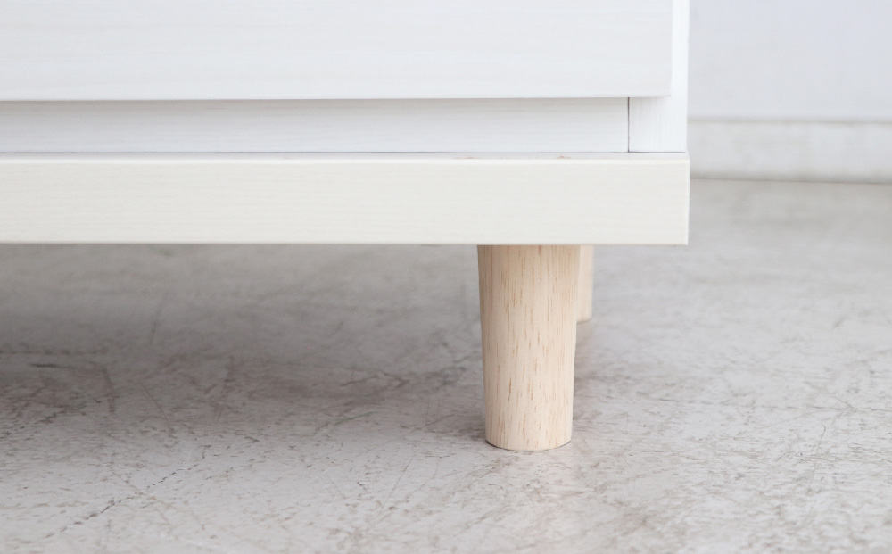 【東馬家具】シロカ 75 チェスト WH【家具 チェスト 国産 完成品】(H060595)