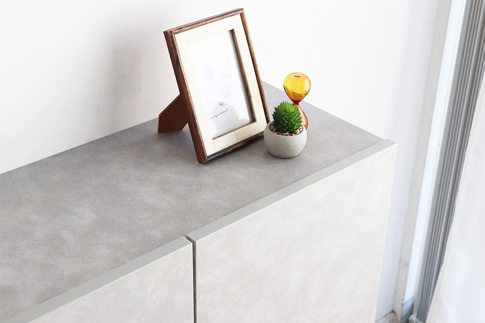 【東馬家具】モルタ キャビネット 120 CR【キッチン リビング キャビネット 収納 国産 シンプル ふるさと納税】(H060692)