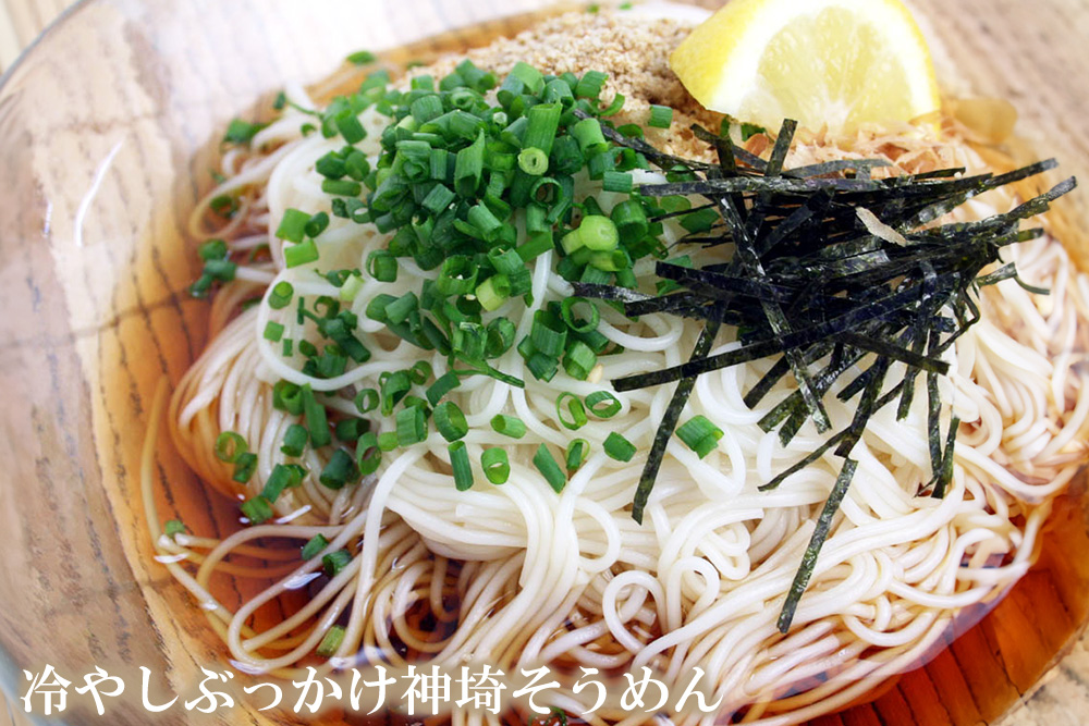 佐賀県特産品 神埼そうめん 3入 【そうめん 乾麺 佐賀県特産品 御中元 夏 自家用】(H014142)