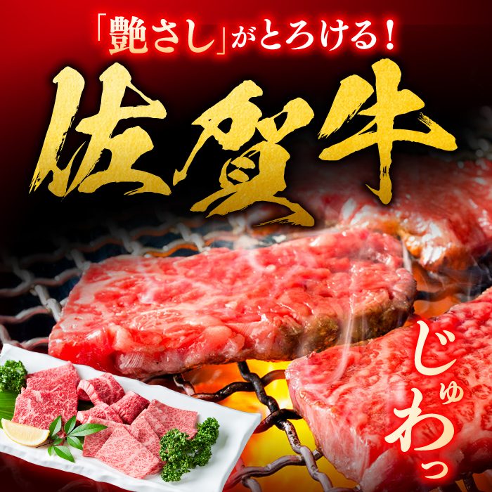 艶さし！ 佐賀牛 焼肉用 500g 吉野ヶ里町 [FDB008]