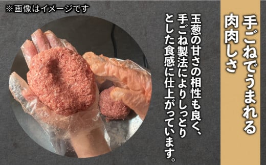 手ごね仕上げ！ 佐賀牛100%で作ったハンバーグ（100g×5個） 吉野ヶ里町/オフィス・タカハシ [FAG019]