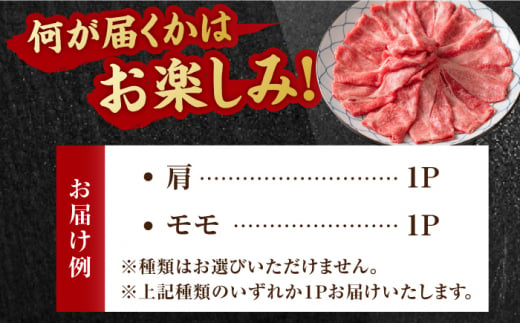 佐賀牛 しゃぶしゃぶ・すき焼き用 計900g（スライス 500g・赤身霜降りスライス 400g）吉野ヶ里町 [FDB050]