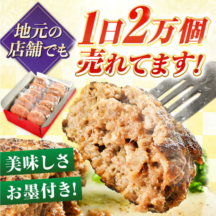 佐賀牛入り 黒毛和牛ハンバーグ 900g (150g×6個) がばいばーぐ 吉野ヶ里町/石丸食肉産業 [FBX037]