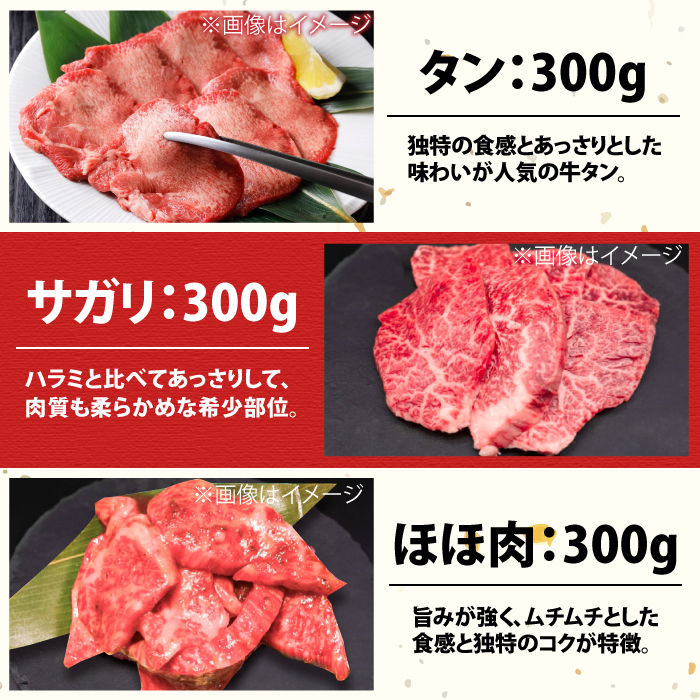 【全3回定期便】佐賀牛6種食べ比べ！ ホルモンバラエティセット 5.4kg 4-5人前 タン・小腸など 吉野ヶ里町/やきとり紋次郎 [FCJ104]