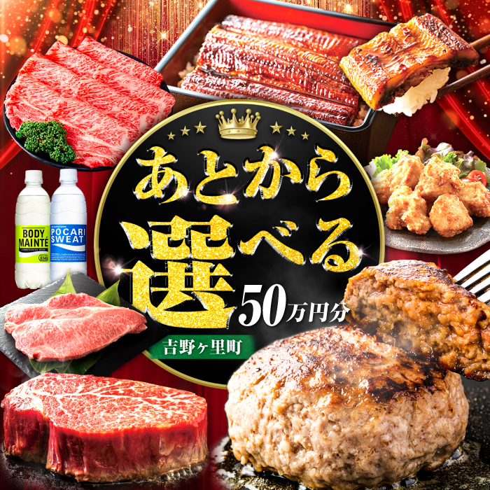 【あとから選べる】吉野ヶ里町 ふるさとギフト 50万円分 / あとから寄附 あとからギフト 選べる寄附 50万円 500000円 / 吉野ヶ里町 [FZZ023]