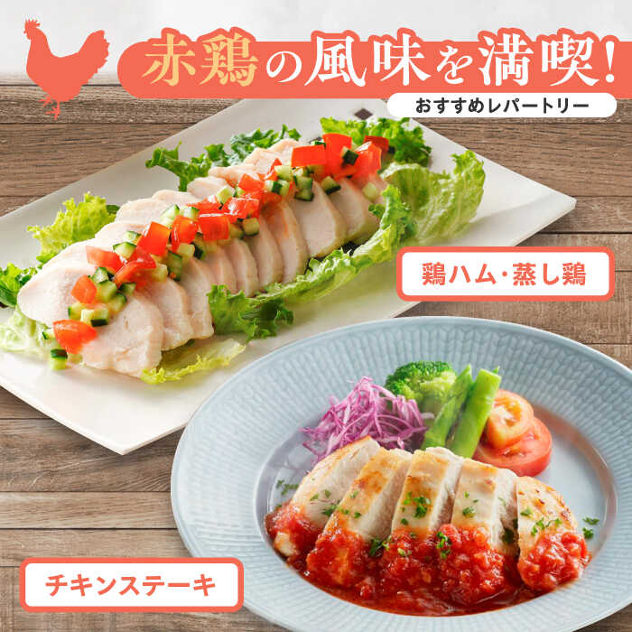 【皮なし・筋取り】　赤鶏　「みつせ鶏」　むね肉（バラ凍結）210g（3枚入り）×5袋 ヨコオフーズ / 吉野ヶ里町 [FAE192]