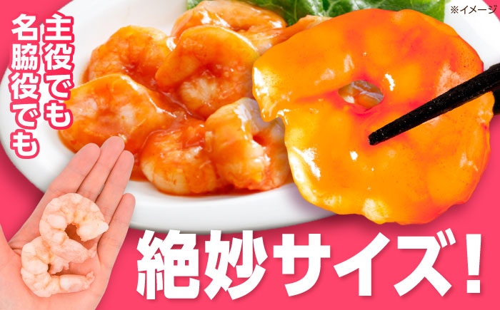 背ワタ除去済み！ぷりぷりむきえび 計1kg（500g×2） 吉野ヶ里町/EBI研究所 [FDE001] えび エビ 海老  むきえび むきエビ 人気 簡単 おかず