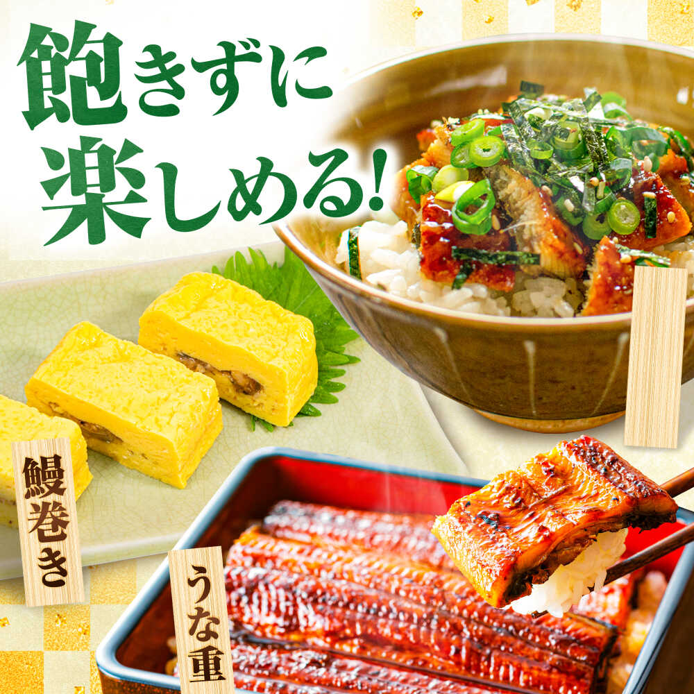 【全12回定期便】【国産/中国産】うなぎ蒲焼 食べ比べセット 2尾 計380g（160g×1/220g×1）吉野ヶ里町/株式会社フジマキ うなぎ ウナギ 蒲焼 [FDM007]