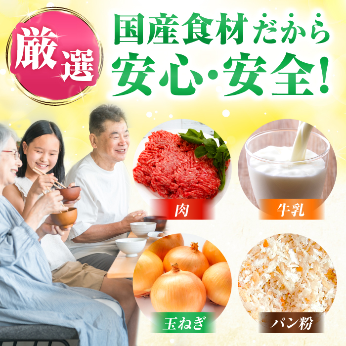 【全3回定期便】佐賀牛入り 黒毛和牛ハンバーグ 1.4kg (140g×10個) がばいばーぐ 吉野ヶ里町/石丸食肉産業  [FBX040]