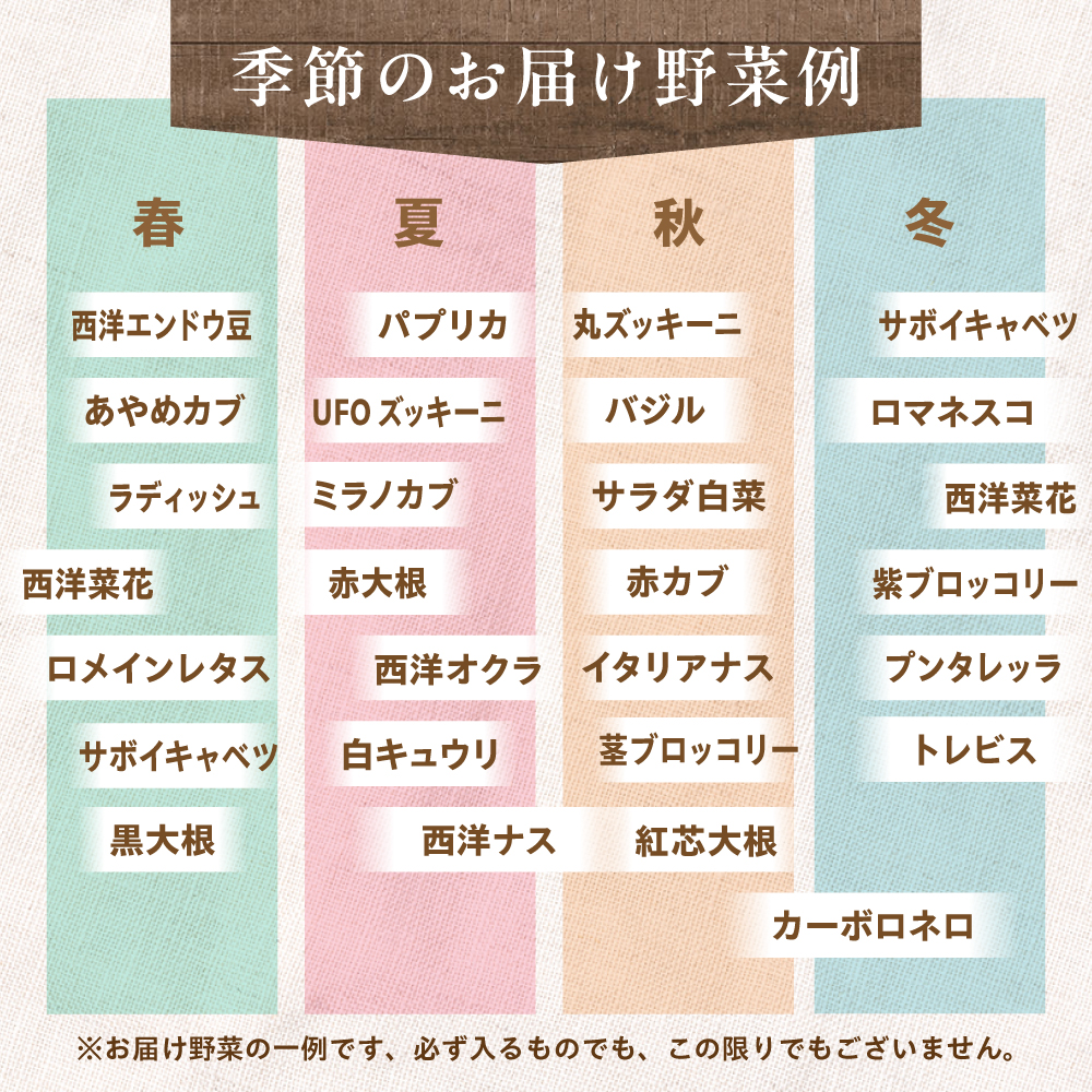 【10品×24回定期便】農薬に頼らない！カラダにやさしい「イタリア野菜」セット（レギュラー）【吉野ヶ里あいちゃん農園】[FAA019]