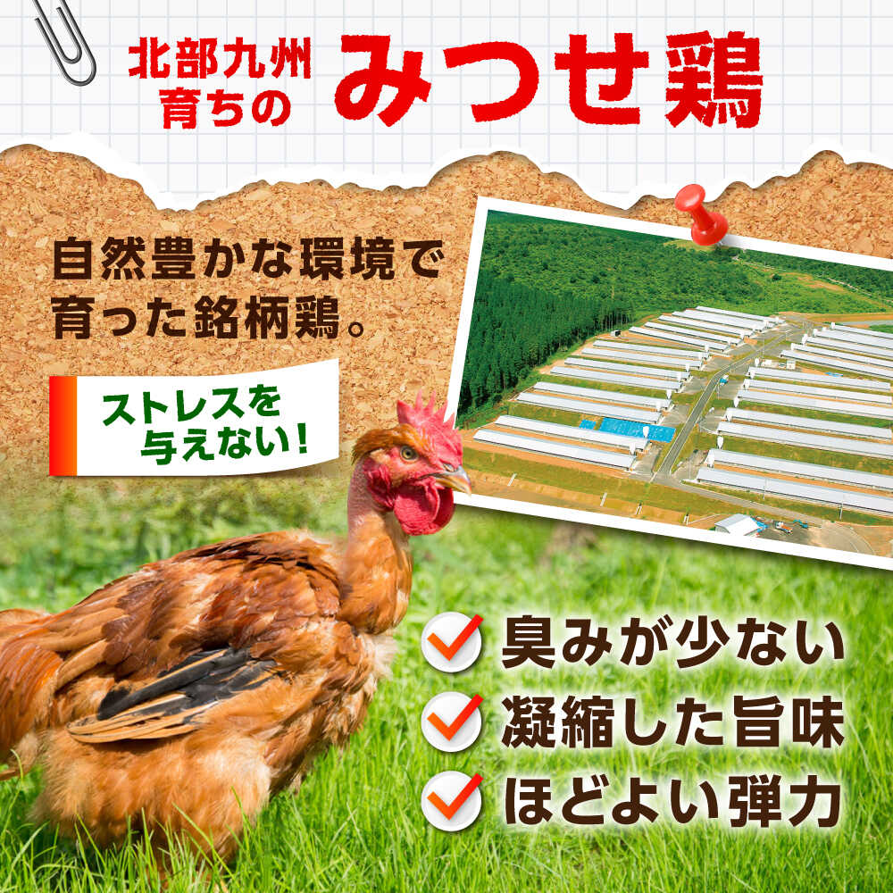 【スピード発送】 みつせ鶏 むね スライス 1kg (200g×5袋) 吉野ヶ里町/ヨコオフーズ [FAE206]