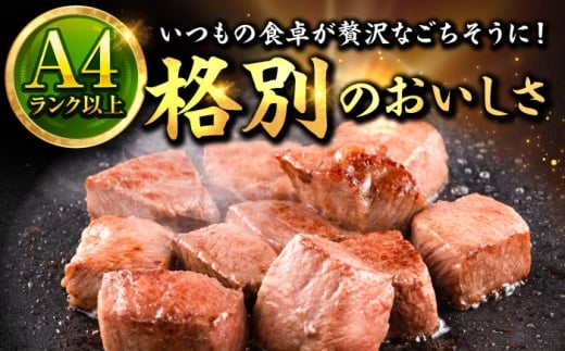 佐賀牛 赤身 モモ サイコロステーキ 900g 吉野ヶ里町/上場食肉 [FDQ013]