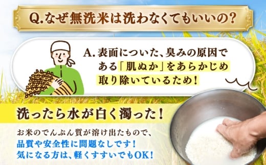 洗米と無洗米の食べ比べ！ さがびより 無洗米 3kg + 洗米 3kg 計6kg 吉野ヶ里町/大塚米穀店 [FCW044]