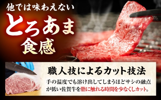 佐賀牛 希少部位 焼肉 3種 計600g 盛り合わせ【霜降り系ジューシー】　吉野ヶ里町/ミートフーズ華松 [FAY115]