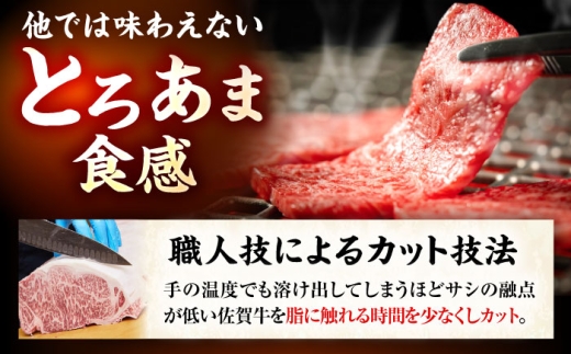佐賀牛 希少部位 焼肉 4種 計800g 盛り合わせ【霜降り系ジューシー】　吉野ヶ里町/ミートフーズ華松 [FAY117]